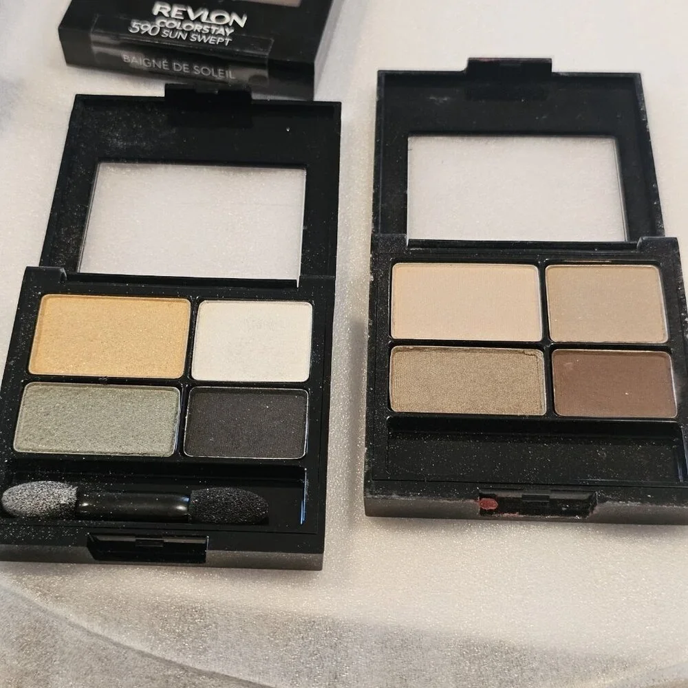 Revlon Colorstay Eyeshadow Trio Palettes Sun swept Surreal Addictive‎ 1 NEW